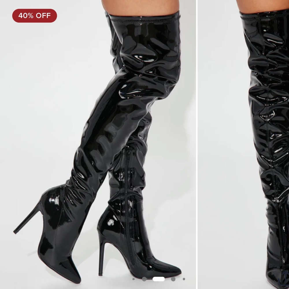 Fashion Nova After Dark Over The Knee Boots
